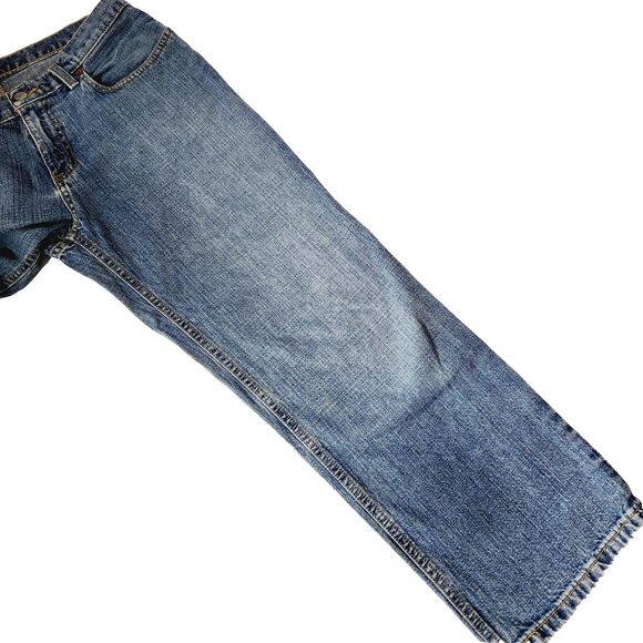 Ralph Lauren Jeans Womens Sz 6 Straight Leg Cropped Saturday Blue Denim Capri - Picture 3 of 13